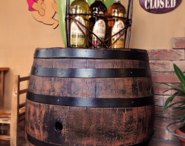 Wooden barrel 120l